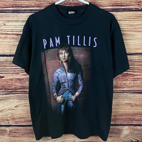 Vintage 1990s Pam Tillis Country Music T-shirt - Picture 3 of 10